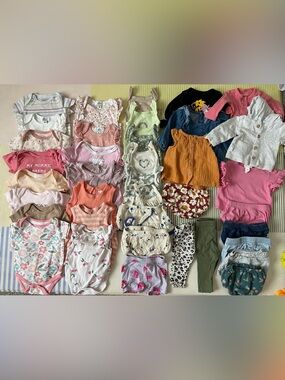 Baby girl Summer Clothes bundle